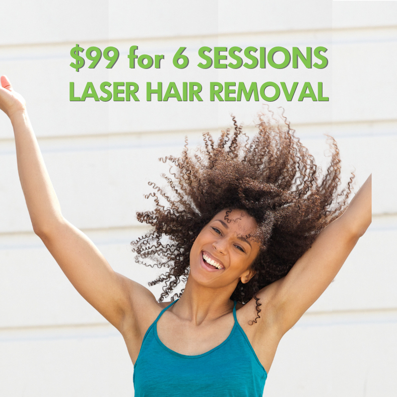 Laser hair store removal packages